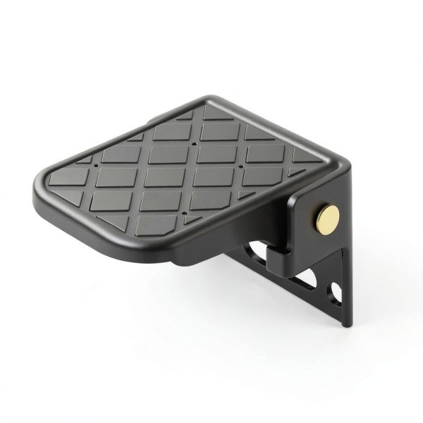 Hifor Folding Truck Step Black Universal Fit 440lb Aluminum Alloy-5