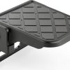 Hifor Folding Truck Step Black Universal Fit 440lb Aluminum Alloy-7