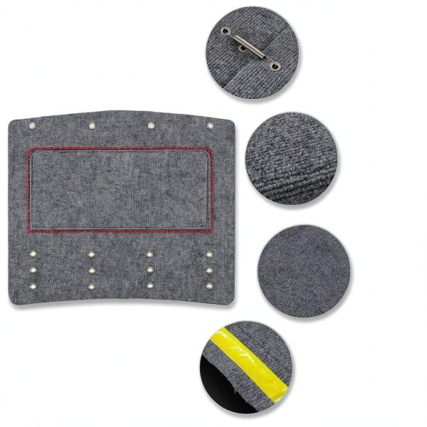 HOMEE RV Step Carpet 3 Pack 23in Reflective Safety Rug for Campers-2