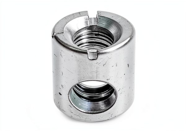Cross Dowels Barrel Nuts 1/4-20 16mm x 10mm Zinc-Plated SuperDealStuff-4
