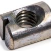 (400) Cross Dowels/Barrel Nuts - 1/4-20 12mm X 10mm Zinc-Plated CNC-0