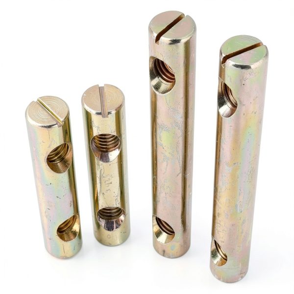 Barrel Nuts FMHXG 4PCS M860X2+M890X2 Cross Hole for Bed Headboard-2
