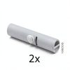Cross Dowel Barrel Nut 2 Pack – IKEA 100535 Silver Barrel Nuts-1