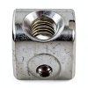 (400) Cross Dowels/Barrel Nuts - 1/4-20 12mm X 10mm Zinc-Plated CNC-4