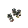 YiIin 1/4" Slotted Barrel Nuts 6PCS for Beds Cribs Chairs Carbon Steel-3