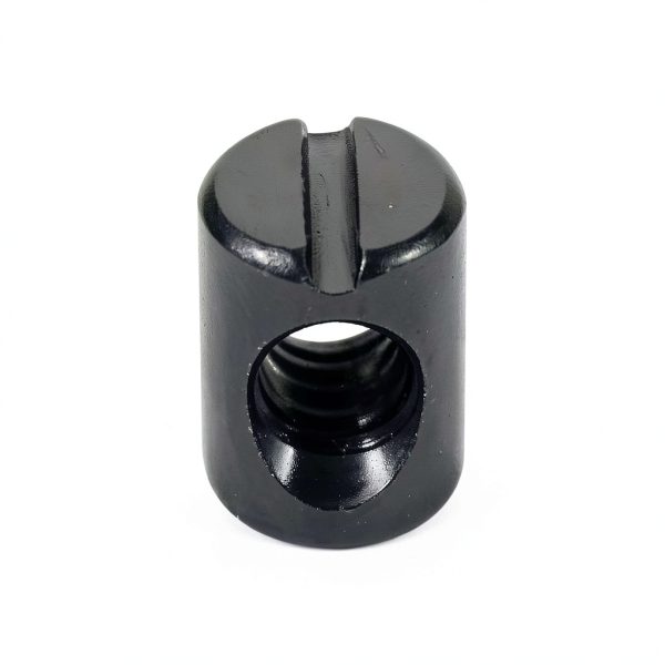 Xadnitu 1/4"-20 Threaded 10mmx14mm Black Barrel Nut Steel Black Oxide-4