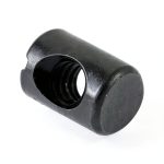 Xadnitu 1/4"-20 Threaded 10mmx14mm Black Barrel Nut Steel Black Oxide-0