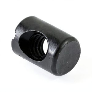 Xadnitu 1/4"-20 Threaded 10mmx14mm Black Barrel Nut Steel Black Oxide-0