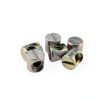 YiIin 1/4" Slotted Barrel Nuts 6PCS for Beds Cribs Chairs Carbon Steel-2