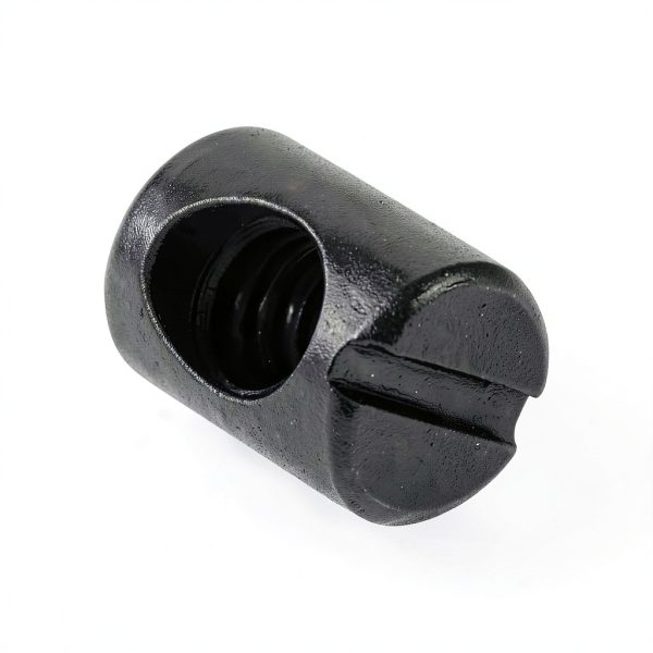 Xadnitu 1/4"-20 Threaded 10mmx14mm Black Barrel Nut Steel Black Oxide-2