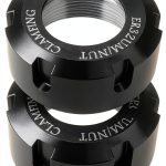 ER32 Collet Clamping Nuts LT Easiyl Barrel Nuts 49.5mm Black-0