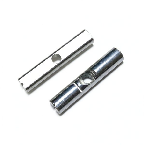Cross Dowel Barrel Nut 2 Pack – IKEA 100535 Silver Barrel Nuts-0