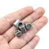 YiIin 1/4" Slotted Barrel Nuts 6PCS for Beds Cribs Chairs Carbon Steel-5