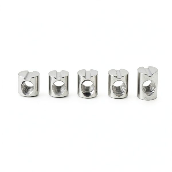 Furniture Barrel Nut M6 50pcs Zinc Steel by SING F LTD for Bed Repair-3