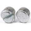 (400) Cross Dowels/Barrel Nuts - 1/4-20 12mm X 10mm Zinc-Plated CNC-1
