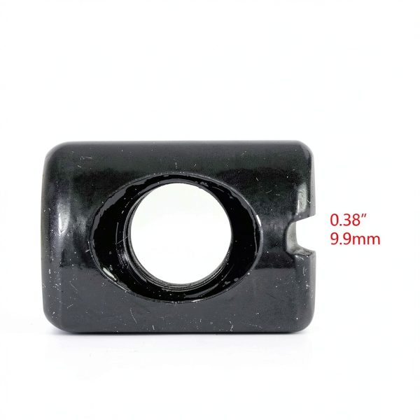 Xadnitu 1/4"-20 Threaded 10mmx14mm Black Barrel Nut Steel Black Oxide-3