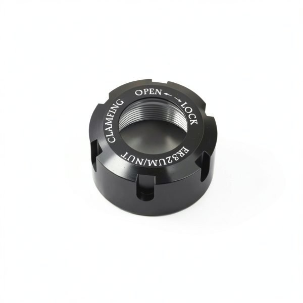 ER32 Collet Clamping Nuts LT Easiyl Barrel Nuts 49.5mm Black-6