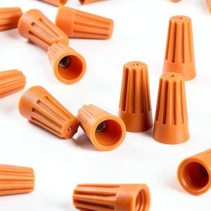 Orange 22-14 Gauge Twist On Wire Connectors 225FWY Barrel Nuts 2000-0
