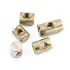 Glarks 75Pcs Metric M6 Barrel Nuts Cross Dowels Slotted Nuts Furniture Nuts for Beds Crib and Chairs - 5 Size of 11mm / 12mm / 13mm / 15mm / 20mm-6