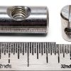 Cross Dowels Zinc Plated Nuts 1/4-20 20mm x 10mm SuperDealStuff-4
