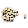 binifiMux 20-Pack M8 x 15mm Barrel Nuts Wood Crib Nus for Furniture Futon Beds Crib Chairs, Zinc Plated-0
