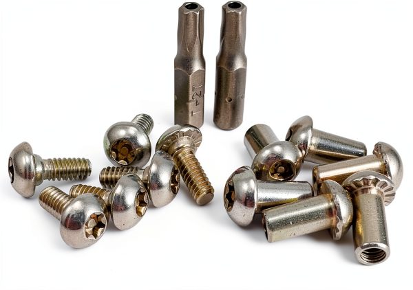 Harris Hardware Torx Security 10/24 Steel Shoulder Bolts & Nuts-0