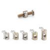 Glarks 75Pcs Metric M6 Barrel Nuts Cross Dowels Slotted Nuts Furniture Nuts for Beds Crib and Chairs - 5 Size of 11mm / 12mm / 13mm / 15mm / 20mm-1