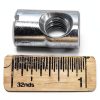 (12) Cross Dowels/Barrel Nuts - 1/4-20 16mm X 10mm Zinc-Plated Off-Centered CNC-4