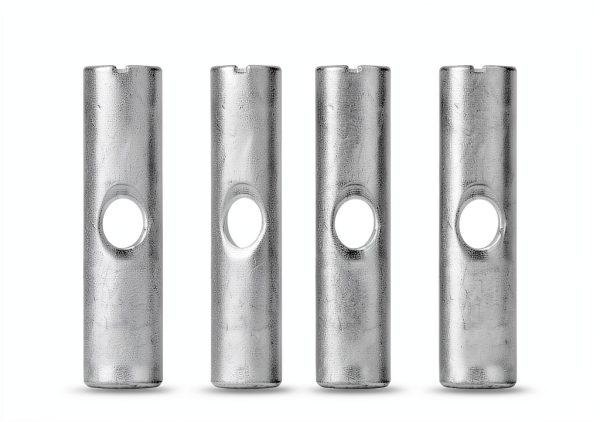 Spare Hardware Parts Cross Dowel Barrel Nut Sleeve M6 Zinc Pack of 8-2