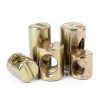 binifiMux 20-Pack M8 x 15mm Barrel Nuts Wood Crib Nus for Furniture Futon Beds Crib Chairs, Zinc Plated-3