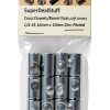 (12) Cross Dowels/Barrel Nuts - 1/4-20 16mm X 10mm Zinc-Plated Off-Centered CNC-2