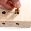 binifiMux 20-Pack M8 x 15mm Barrel Nuts Wood Crib Nus for Furniture Futon Beds Crib Chairs, Zinc Plated-2