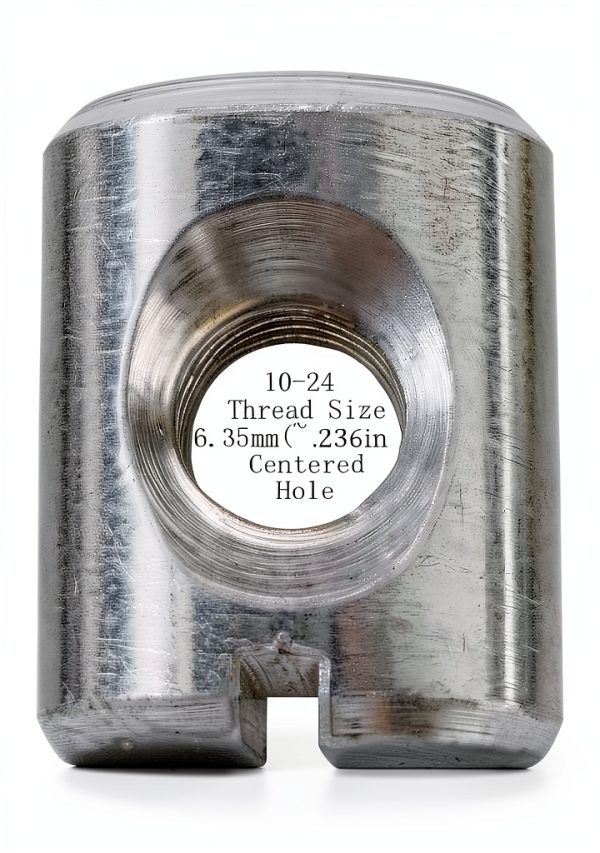 SuperDealStuff Cross Dowels Barrel Nuts 10-24 12x10mm Zinc-Plated CNC-3